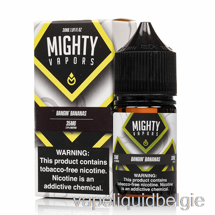 Vape-vloeistof Bangin-bananen - Machtige Dampzouten - 30 Ml 50 Mg